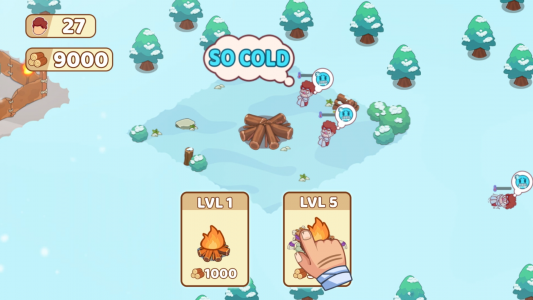 اسکرین شات بازی Icy Village: Survival Idle 3