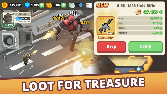 اسکرین شات 6 بازی Idle Army: Trading Weapons