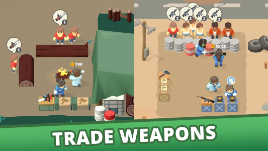 اسکرین شات 6 بازی Idle Army: Trading Weapons