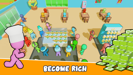اسکرین شات 1 بازی Kitchen Fever: Food Tycoon