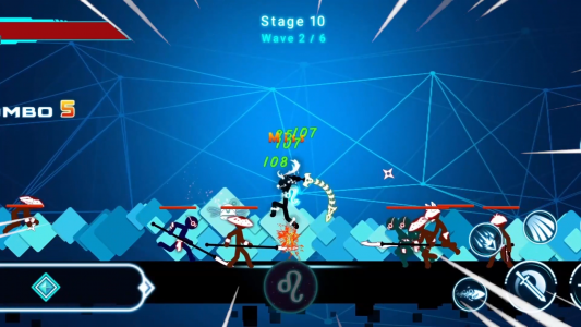 اسکرین شات بازی Stickman Ghost 2: Ninja Games 5