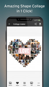 اسکرین شات 1 برنامه Phinsh Photo Collage Maker