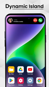 اسکرین شات 2 برنامه Dynamic Island iOS 17 Notch