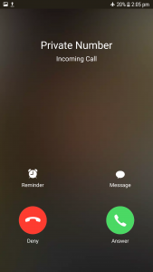 اسکرین شات برنامه Fake Call 3