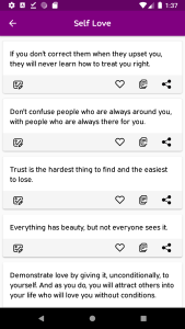 اسکرین شات 6 برنامه Girl Quotes