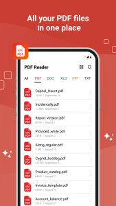 اسکرین شات 2 برنامه PDF Reader : Read All PDF