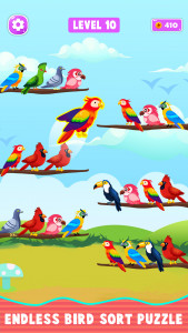 اسکرین شات بازی Bird Sort Puzzle - Bird Games 2
