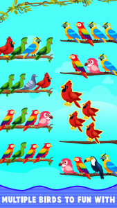 اسکرین شات بازی Bird Sort Puzzle - Bird Games 3
