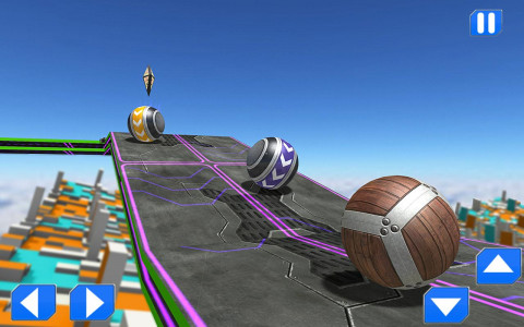 اسکرین شات بازی Balance the Rolling Ball 4