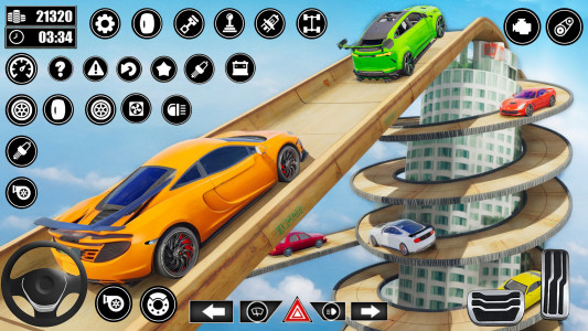 اسکرین شات 1 بازی Extreme Car Stunt Master 3D