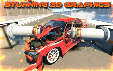 اسکرین شات بازی Highway Crash Car Race 2