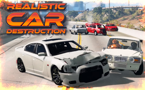 اسکرین شات بازی Highway Crash Car Race 1