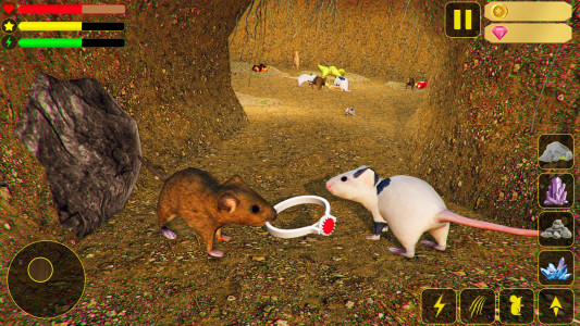 اسکرین شات بازی Wild Mouse Family Sim 3D 4