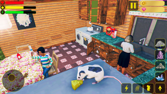 اسکرین شات بازی Wild Mouse Family Sim 3D 2
