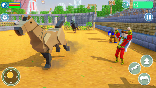 اسکرین شات 1 بازی Wild Pony Craft Family Sim 3D