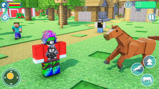اسکرین شات 2 بازی Wild Pony Craft Family Sim 3D