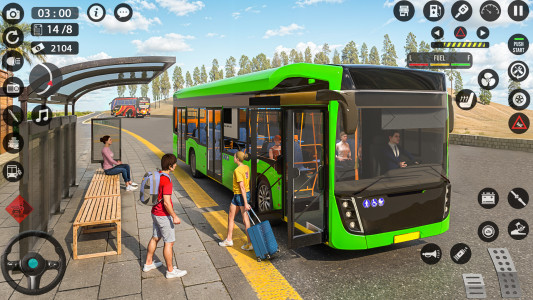 اسکرین شات بازی Bus Simulator 3D: Bus Games 5