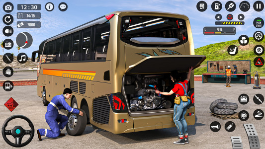 اسکرین شات بازی Bus Simulator 3D: Bus Games 1