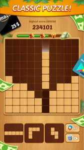 اسکرین شات بازی Lucky Woody Puzzle - Block Puzzle Game to Big Win 3