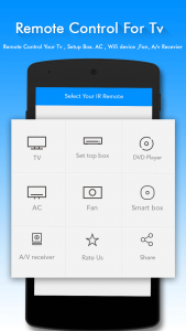 اسکرین شات 1 برنامه TV Remote Control for TV