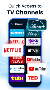اسکرین شات 3 برنامه Universal remote for All TV