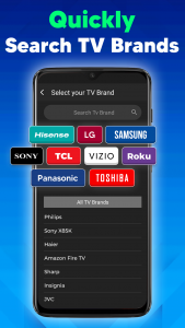 اسکرین شات 2 برنامه Universal TV Remote Control
