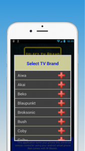 اسکرین شات برنامه universal tv remote controller for all tv 3