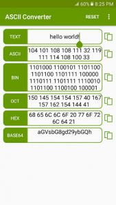 اسکرین شات برنامه ASCII Converter - Text Encoder 2