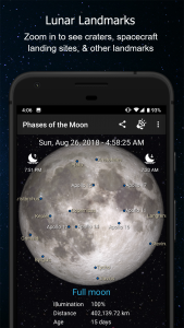 اسکرین شات 2 برنامه Phases of the Moon