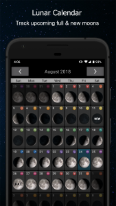 اسکرین شات 3 برنامه Phases of the Moon