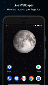 اسکرین شات 4 برنامه Phases of the Moon