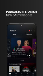 اسکرین شات 2 برنامه Uforia: Radio, Podcast, Music