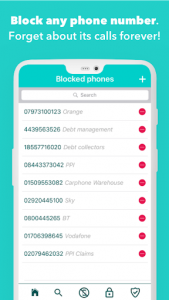 اسکرین شات برنامه Call Blocker - Block & report unwanted calls 6