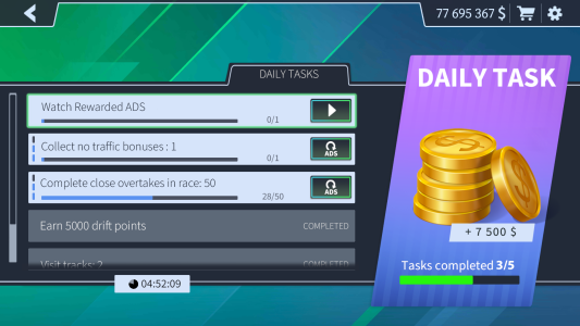 اسکرین شات 7 بازی Racing in Car 2021