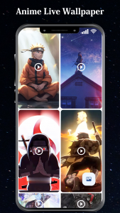 اسکرین شات 3 برنامه Anime Wallpaper Theme App icon