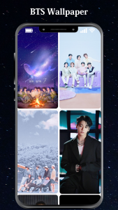 اسکرین شات برنامه BTS Wallpaper Theme App Icons 2