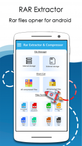اسکرین شات برنامه Rar Extractor for Android 2
