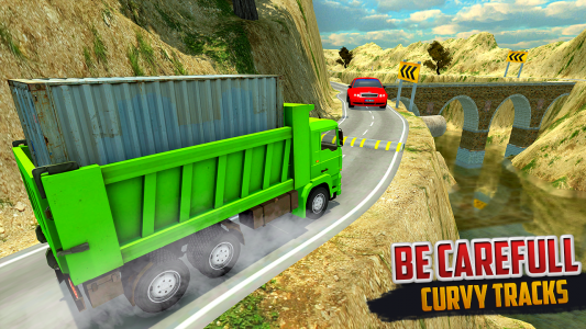 اسکرین شات بازی Cargo Truck Transport Truck 3D 1