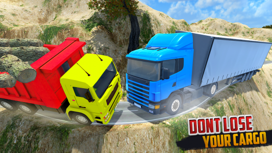 اسکرین شات بازی Cargo Truck Transport Truck 3D 2