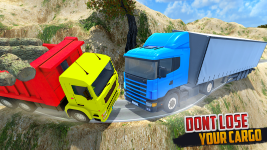 اسکرین شات 2 بازی Cargo Truck Transport Truck 3D
