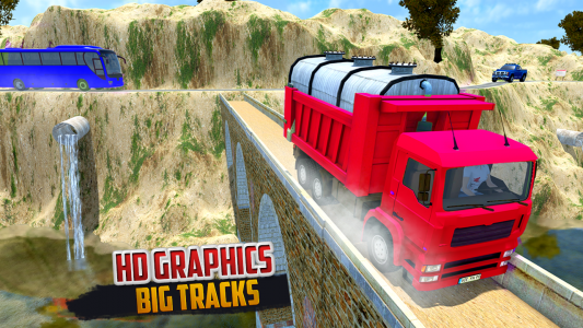 اسکرین شات بازی Cargo Truck Transport Truck 3D 3