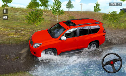 اسکرین شات بازی Prado Suv Jeep Driving Games 4