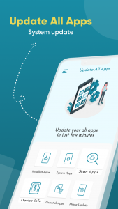 اسکرین شات 1 برنامه Update All Apps: System Update