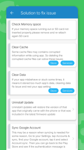 اسکرین شات 5 برنامه Update Fix Info (Services)