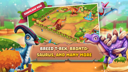 اسکرین شات بازی Dinosaur Park – Primeval Zoo 3
