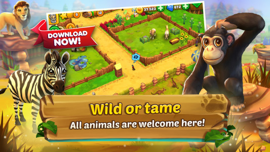 اسکرین شات بازی Zoo 2: Animal Park 3