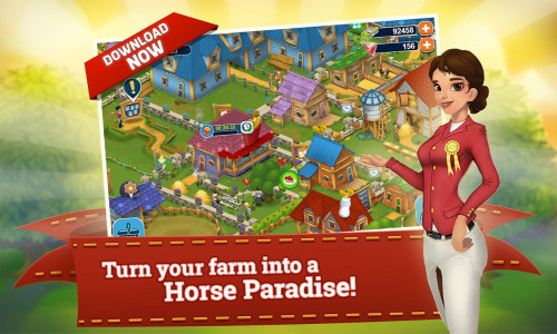 اسکرین شات 1 بازی Horse Farm