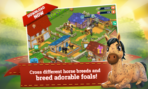 اسکرین شات بازی Horse Farm 2