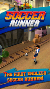 اسکرین شات بازی Soccer Runner: Football rush! 1