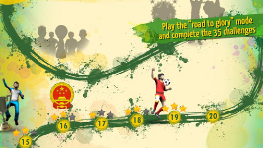 اسکرین شات بازی Striker Soccer Brazil 3